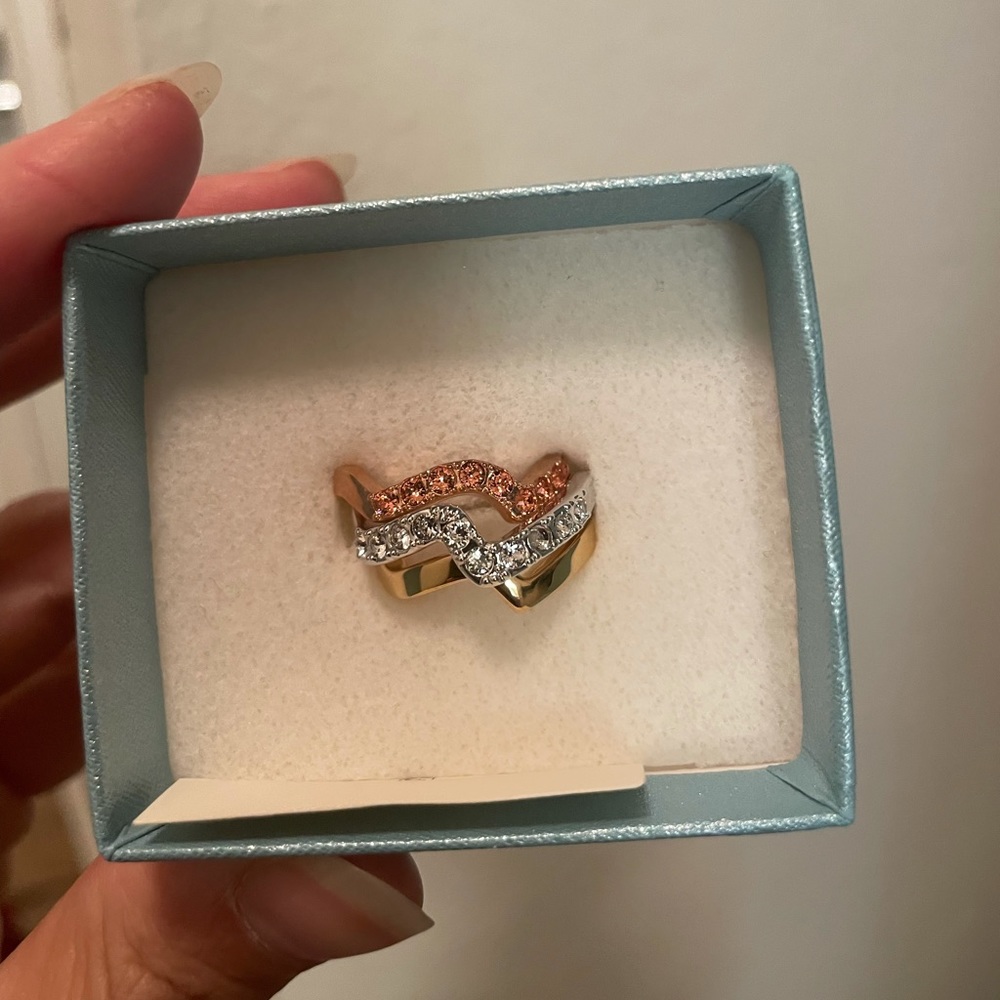 Touchstone Crystal Colorwave Rings